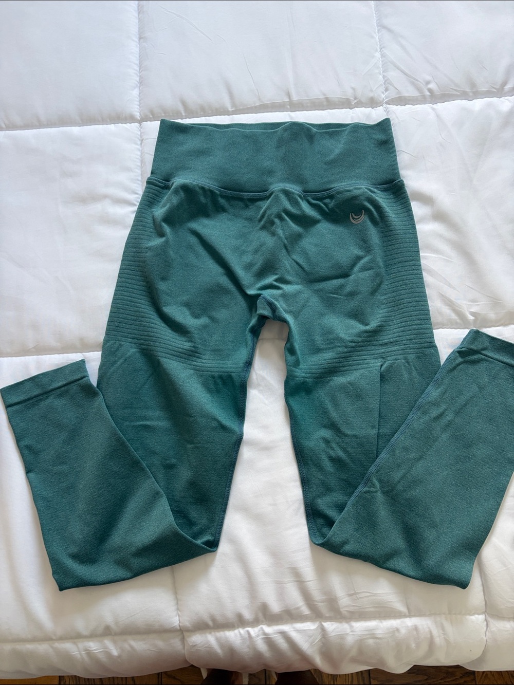 Oner Active Teal High-Waist Seamless Leggings